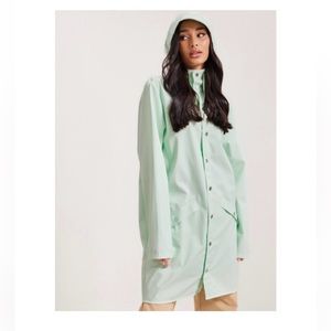 Rains Long Jacket Mineral Sz S & XL